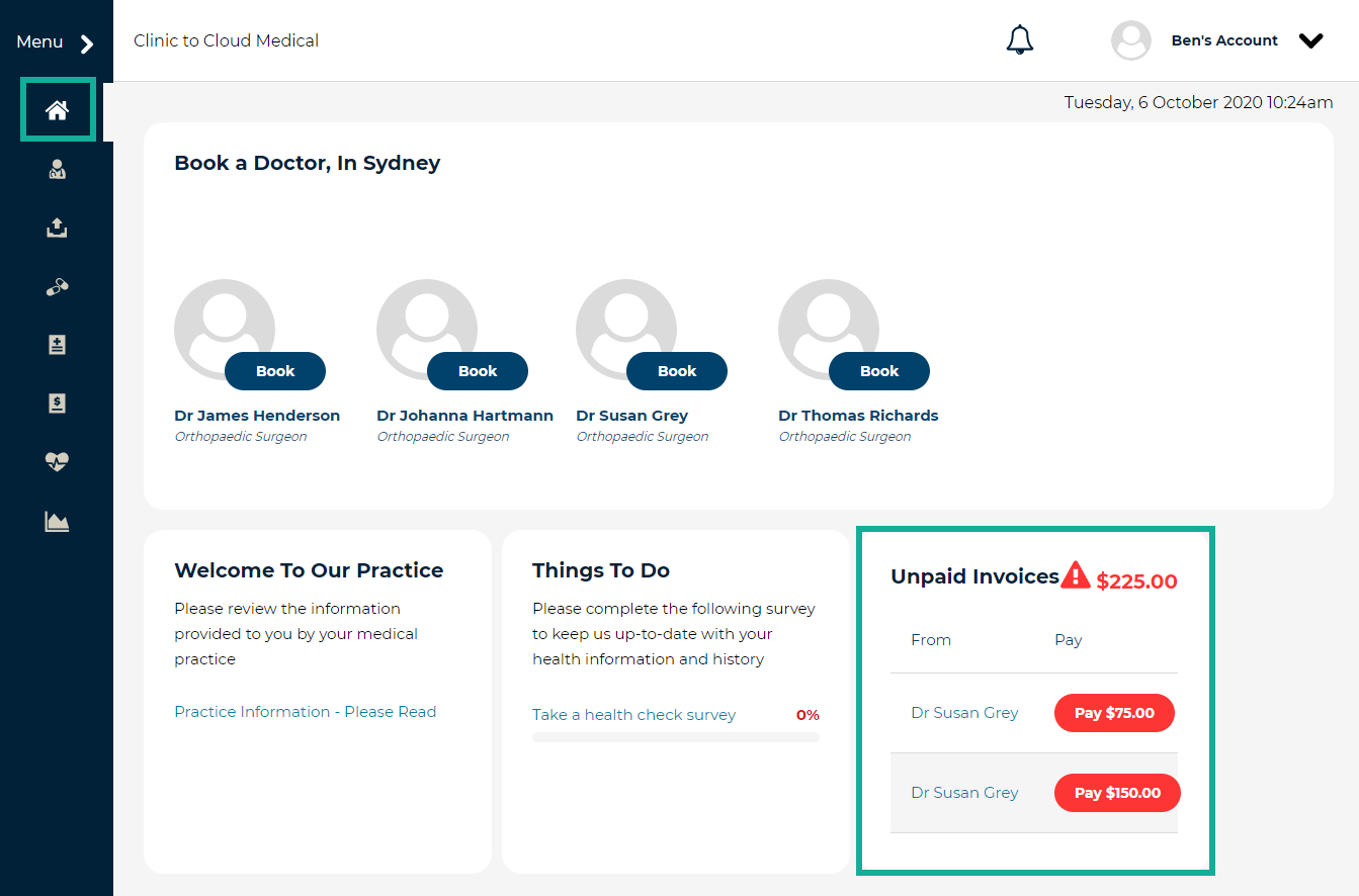 2.a. home page