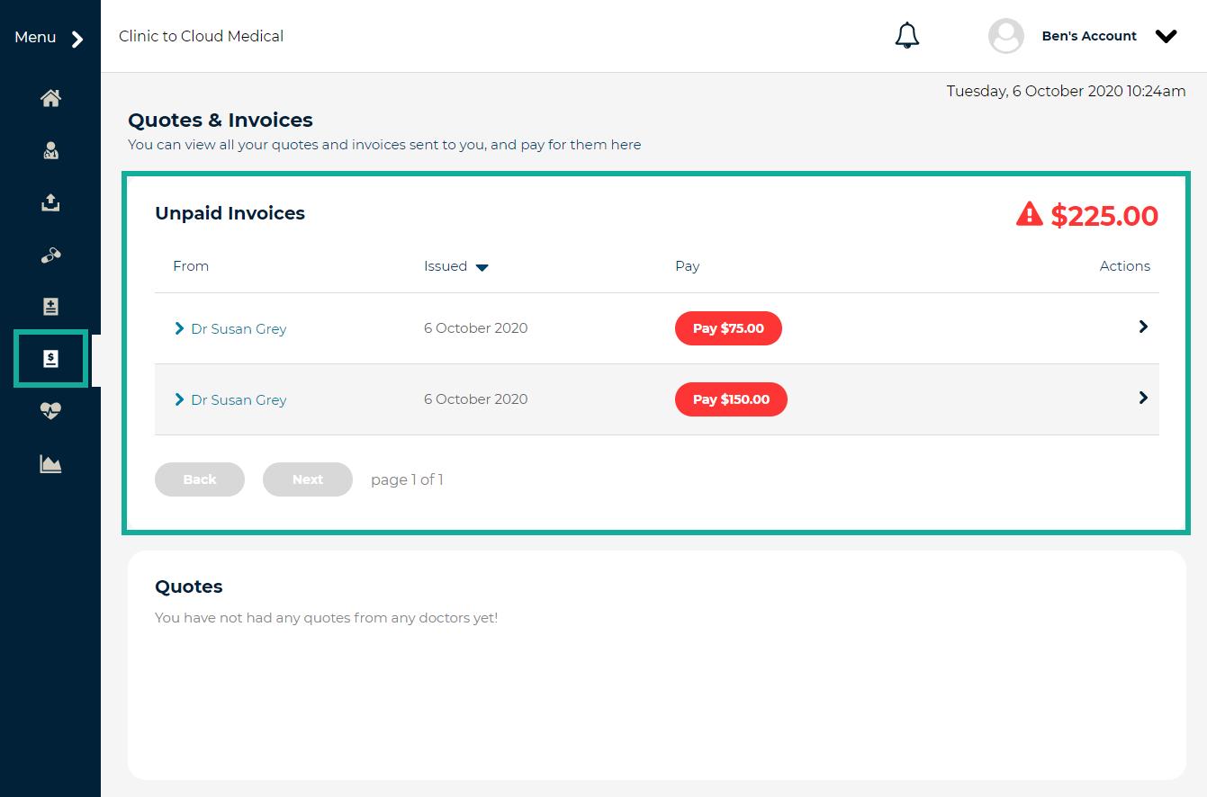 2.b. quotes and invoices