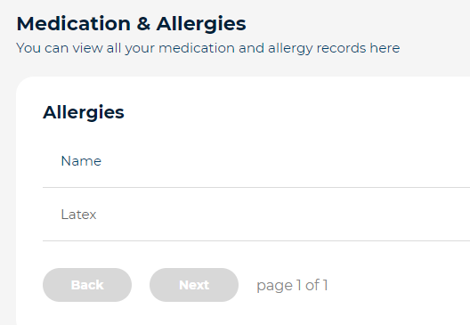 Allergies